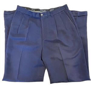 Ping Black Golf Pants Men's Pleated Cuffed Size 36 x 34 Activewear Sports